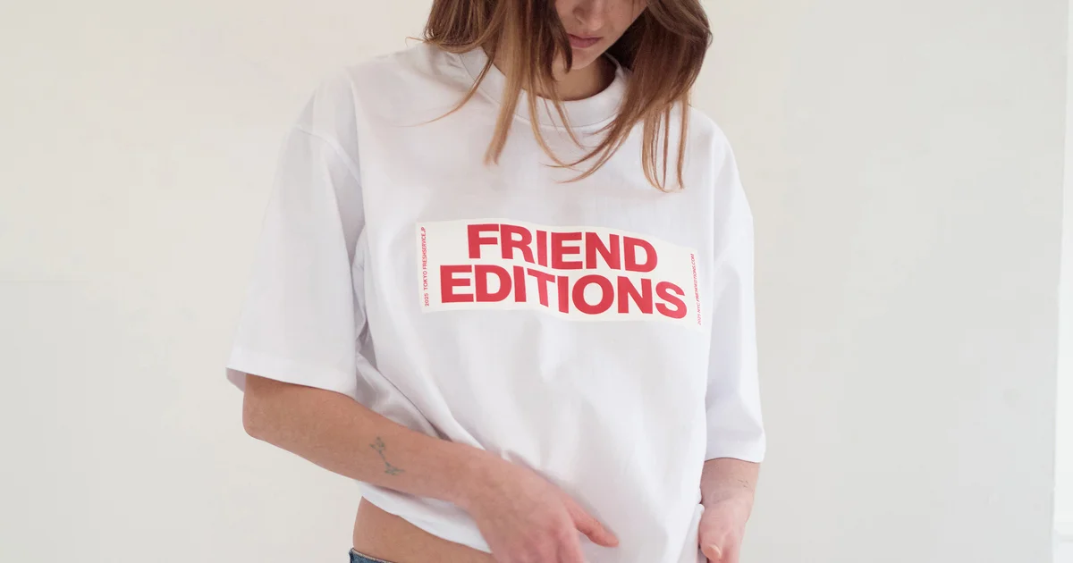 フレッシュサービス」とNYの出版メディア「FRIEND EDITIONS」のコラボ 