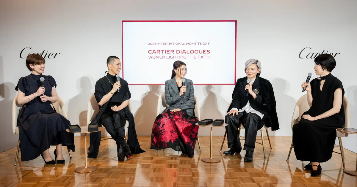 カルティエ】藤原紀香らが参加。国際女性デーに先駆け特別セッションを
