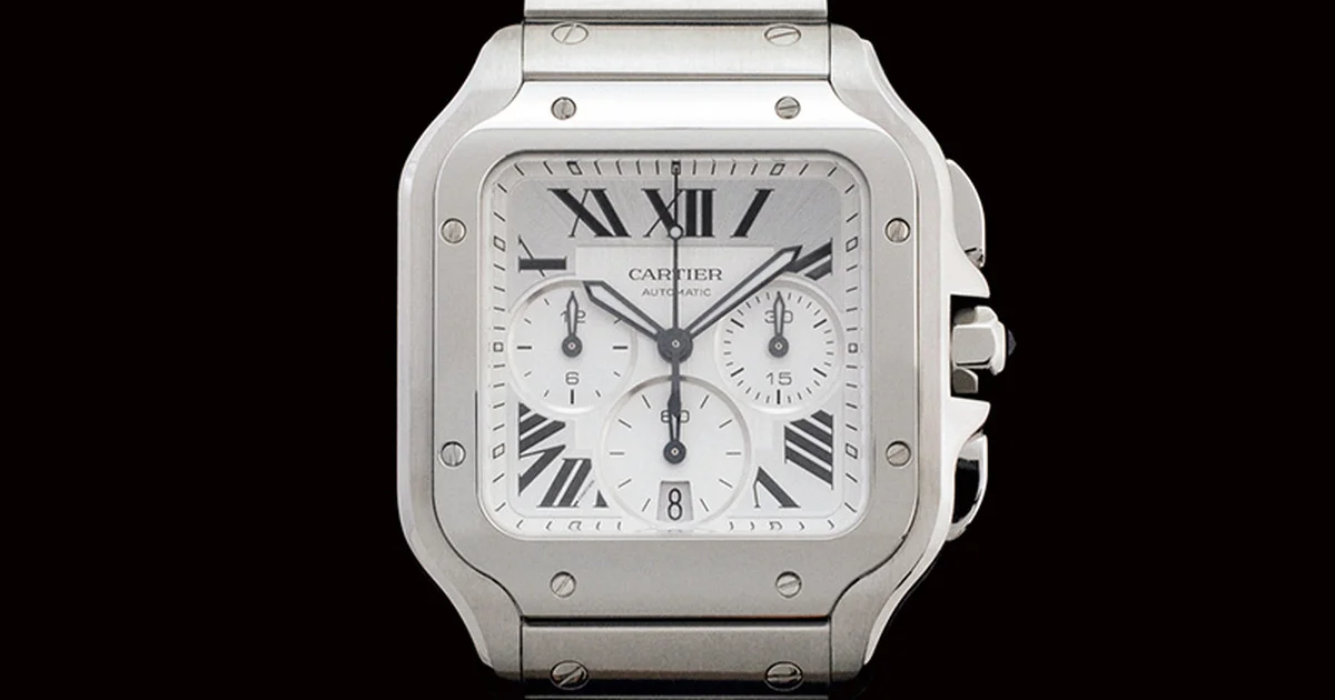 CARTIER】見慣れない名作。「サントス ドゥ カルティエ」ラージモデル