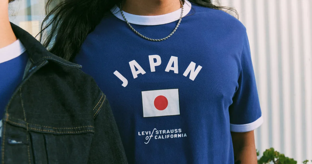 大人のリーバイス®】世界的サッカーの祭典記念。国旗モチーフの