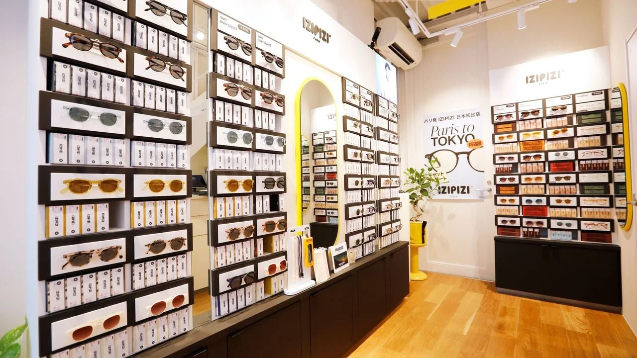 【おしゃれな大人のアイウェア】パリ発「イジピジ」が国内初の旗艦店をキャットストリートにオープン。日本限定サングラスも登場