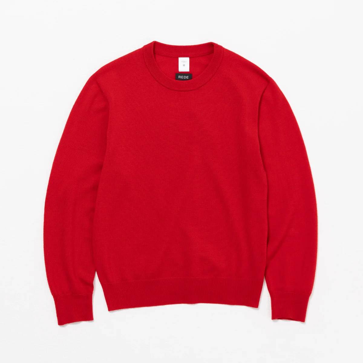 FRONT11201｜REDE W-G Merino Wool Crew Sweater