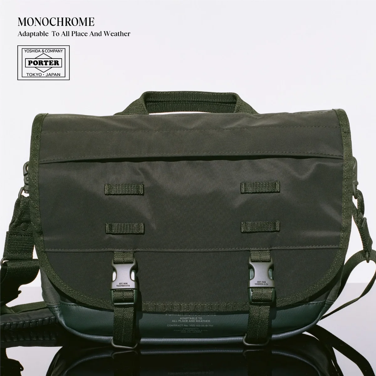【大人のポーター】吉田カバン創業90年の到達点。全天候対応バッグ「モノクローム」全5型がついにグローバルローンチ【PORTER】