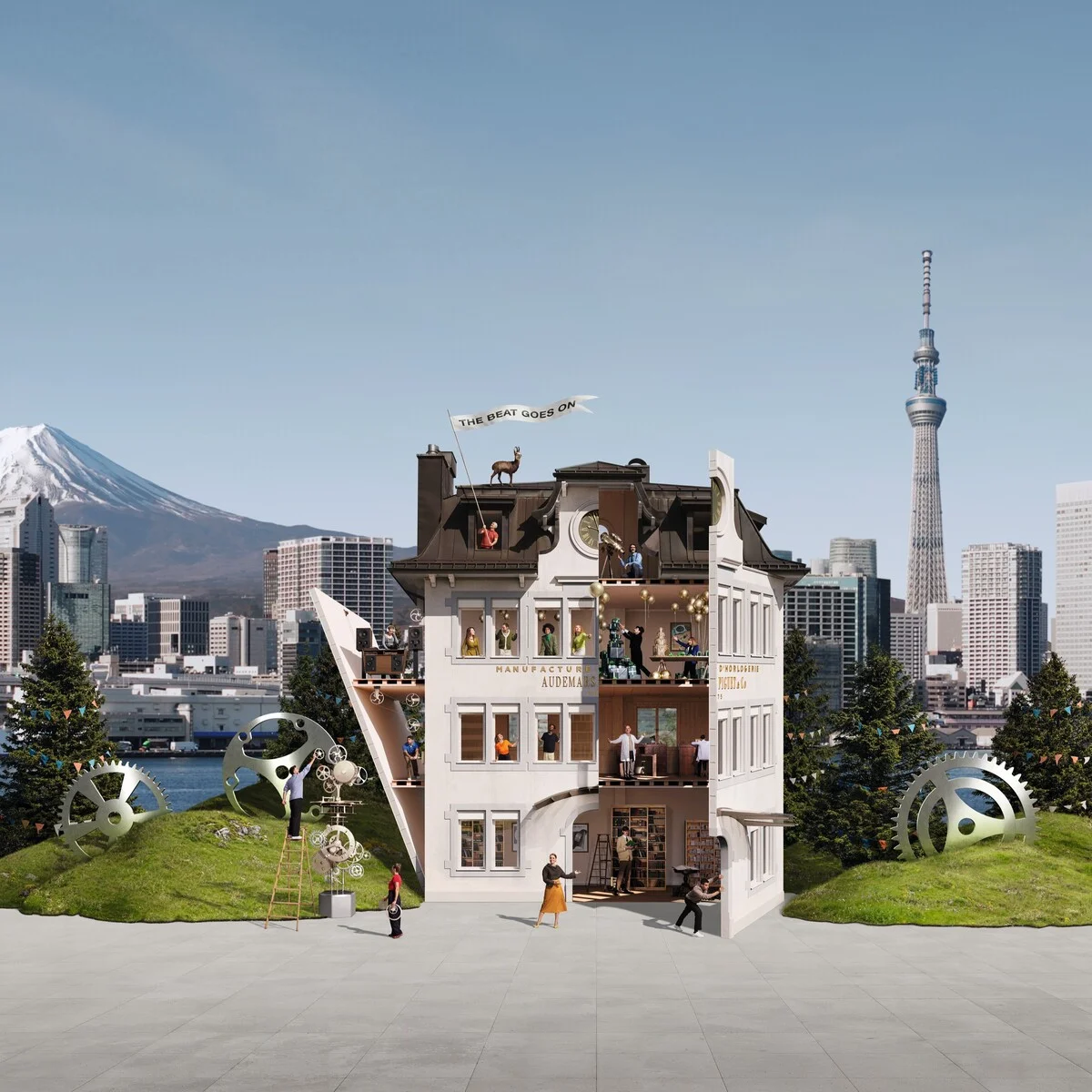 【オーデマ ピゲ】創業150周年を記念した没入型エキシビション「ハウス オブ ワンダーズ展」が銀座で開幕【AUDEMARS PIGUET】