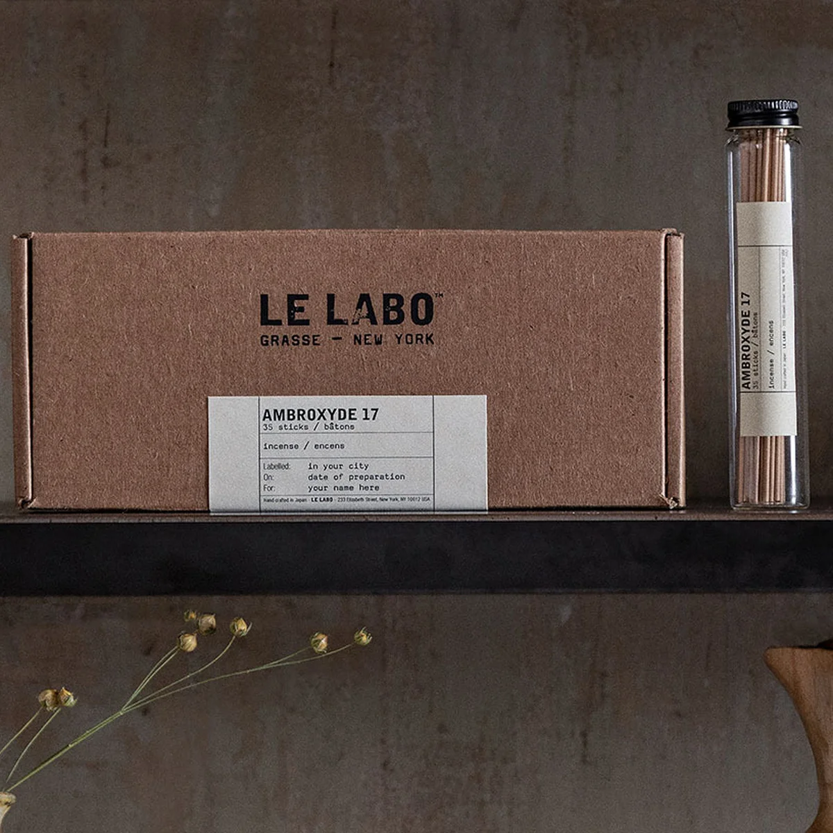 【LE LABO】「ル ラボ」初のインセンスコレクション誕生。京都の伝統技法で仕上げた3種の香り＆日本限定セラミックホルダーが登場 
