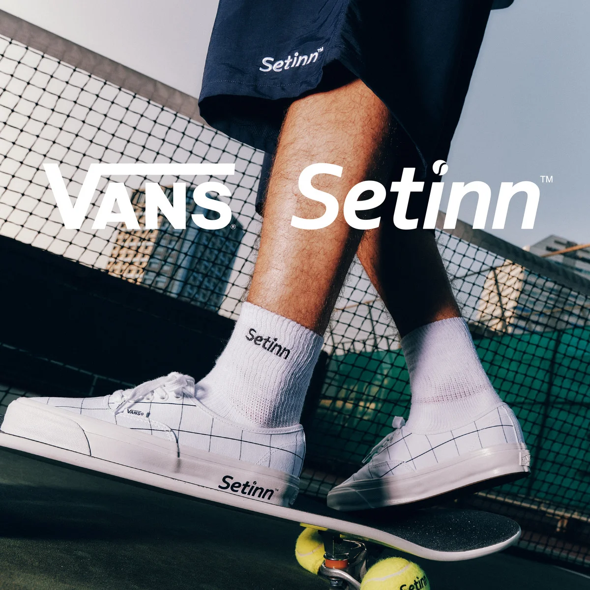 【差がつく大人のヴァンズ】 スケート×テニス。VANSとSetinnによる初コラボスニーカー＆アパレルに注目