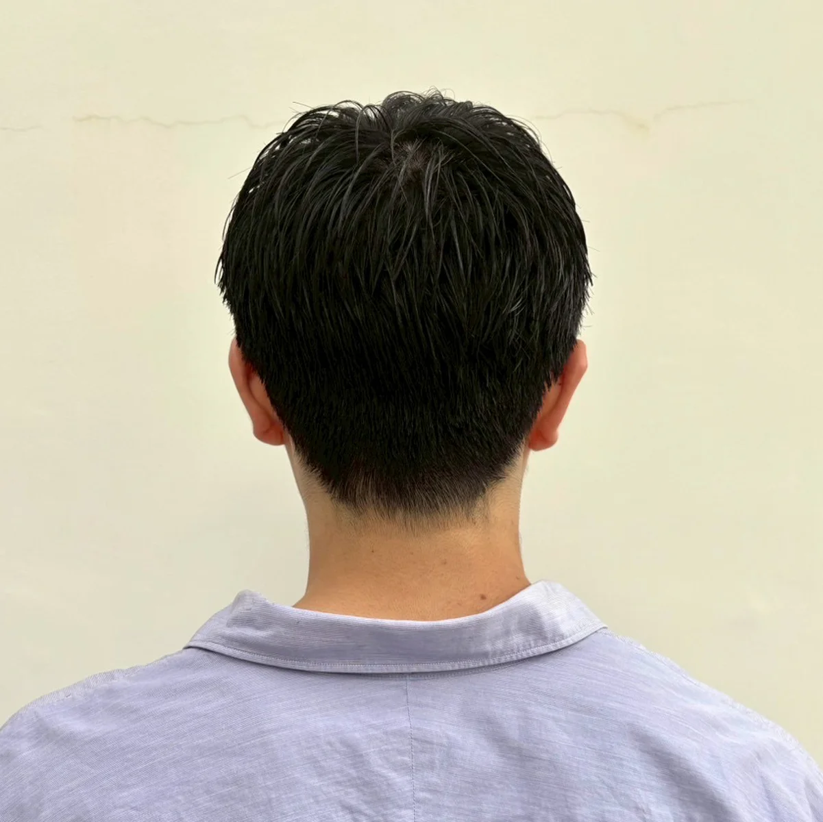 「前髪は長めに残す」