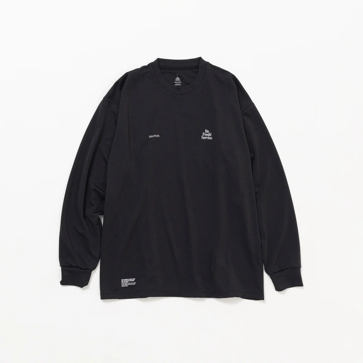 Refresh!Service.｜TECH SMOOTH L/S CREW NECK FOR TAKANAWA SAUNAS