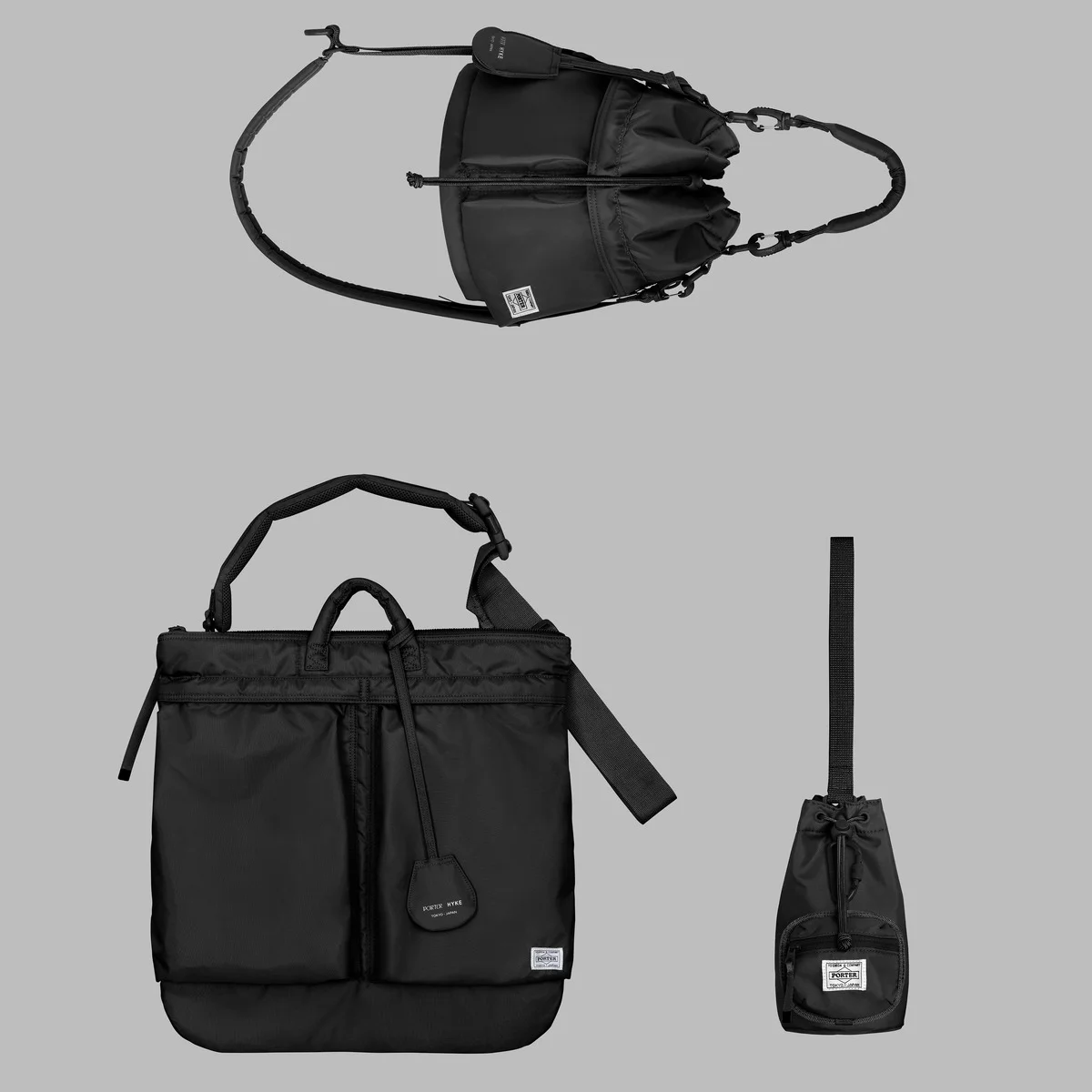 【差がつく大人の吉田カバン】名コラボ「ポーター × ハイク」が5シーズンぶり復活。完売必至のバッグ3型は12月12日発売【PORTER × HYKE】