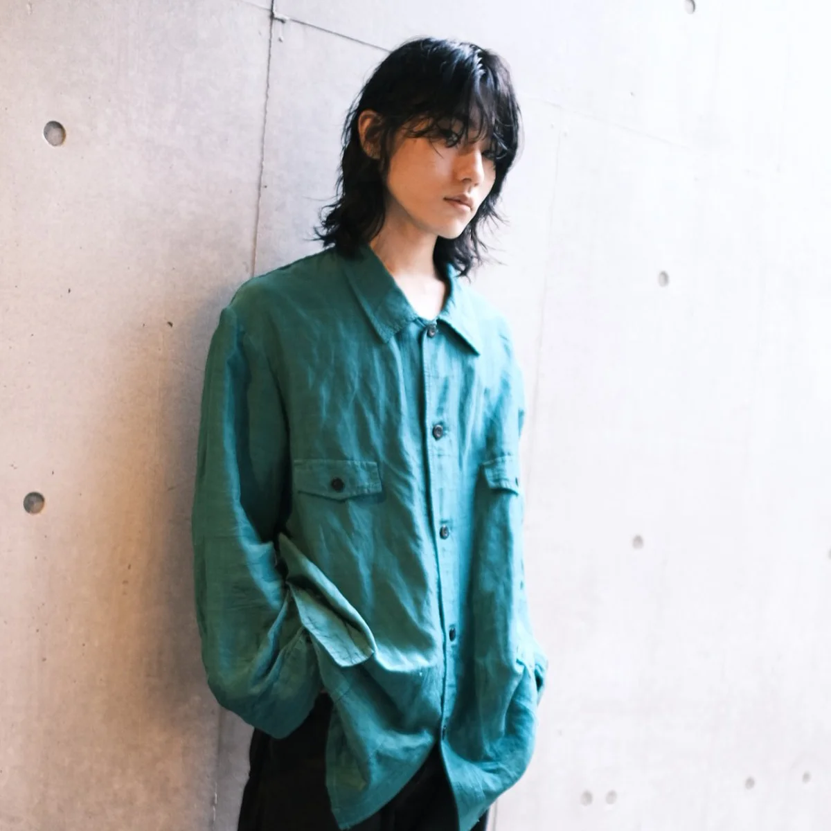 「くせを活かして、ナチュラルな表情に」