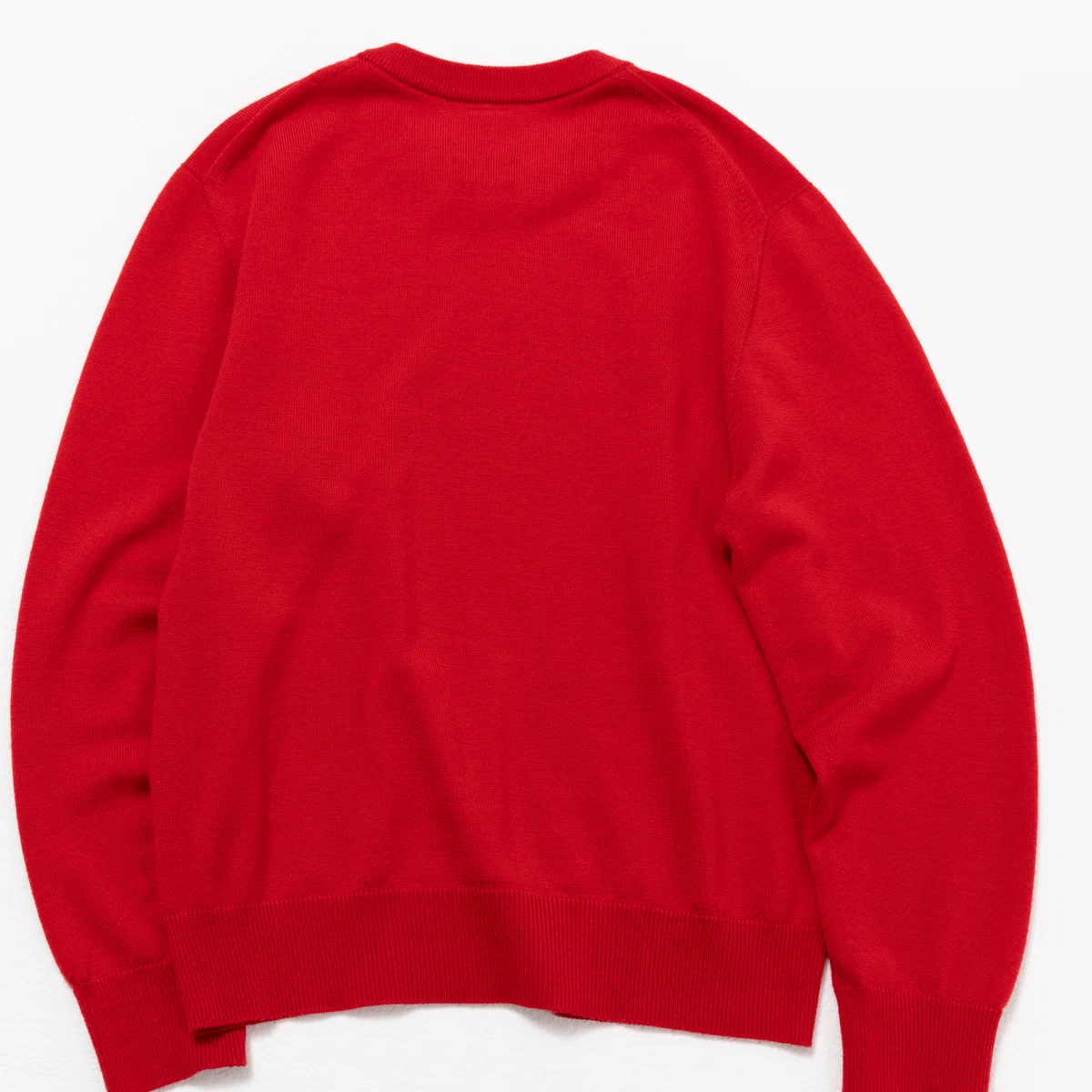 FRONT11201｜REDE W-G Merino Wool Crew Sweater