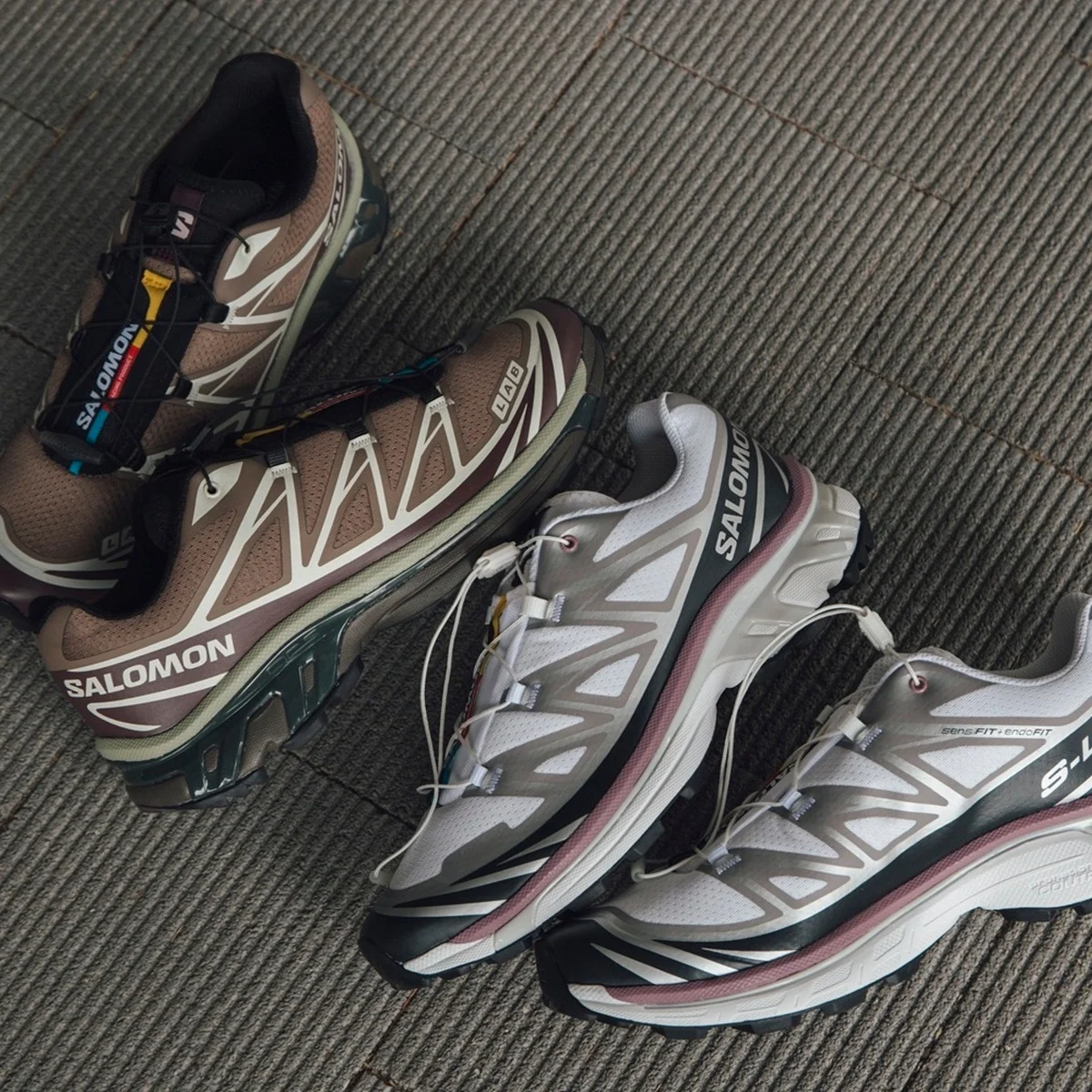 【大人のサロモン】黒よりシックなブラウン＆ホワイト。定番名品「XT-6」は別注カラーで差をつける