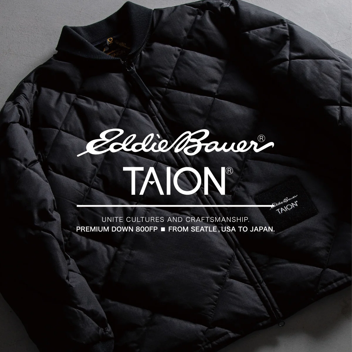 【大人の黒アウター】エディー・バウアーの名作「スカイライナー」をアップデート。タイオンとの10周年記念コラボジャケットが1月2日発売