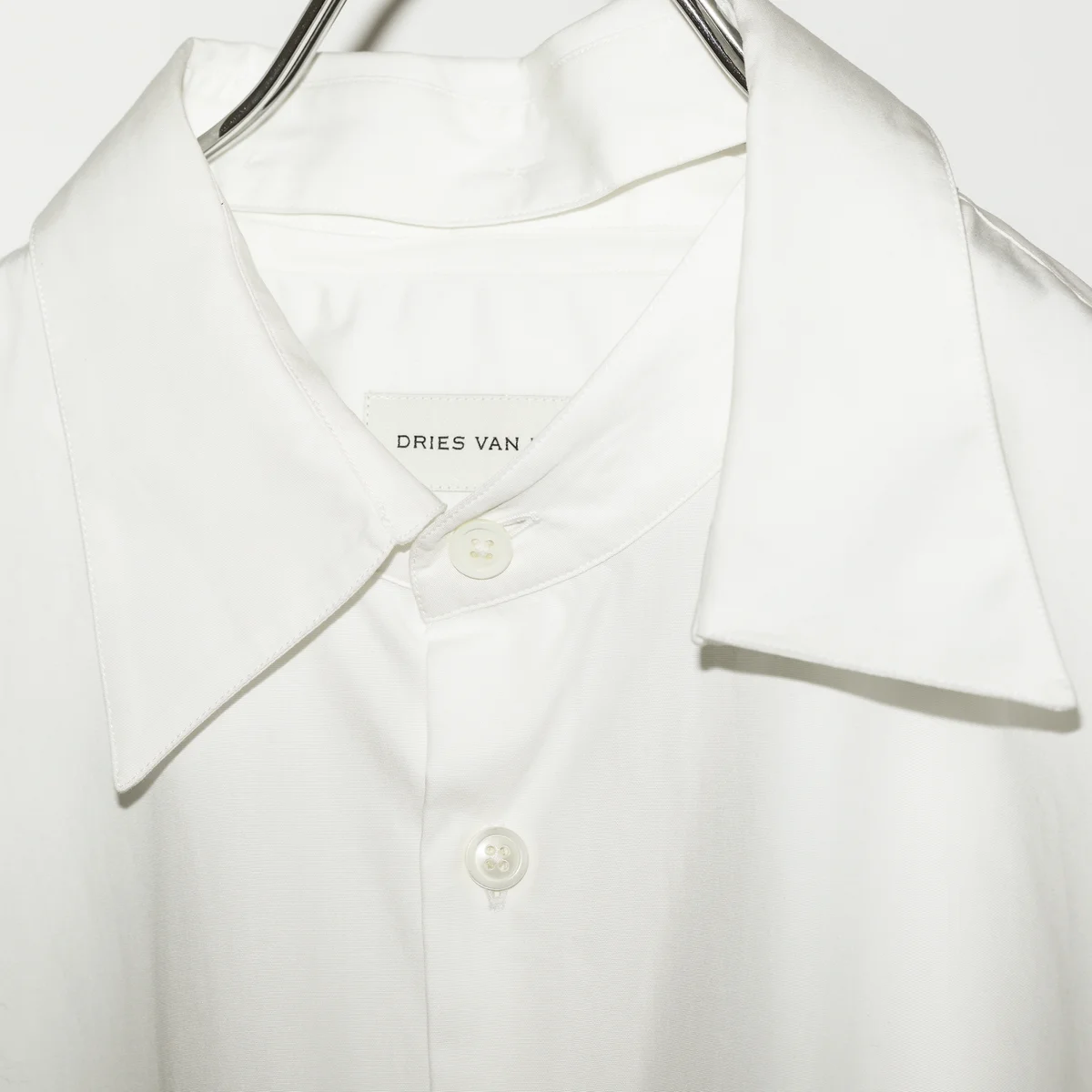 DRIES VAN NOTENのデタッチャブルカラー&カフスシャツ