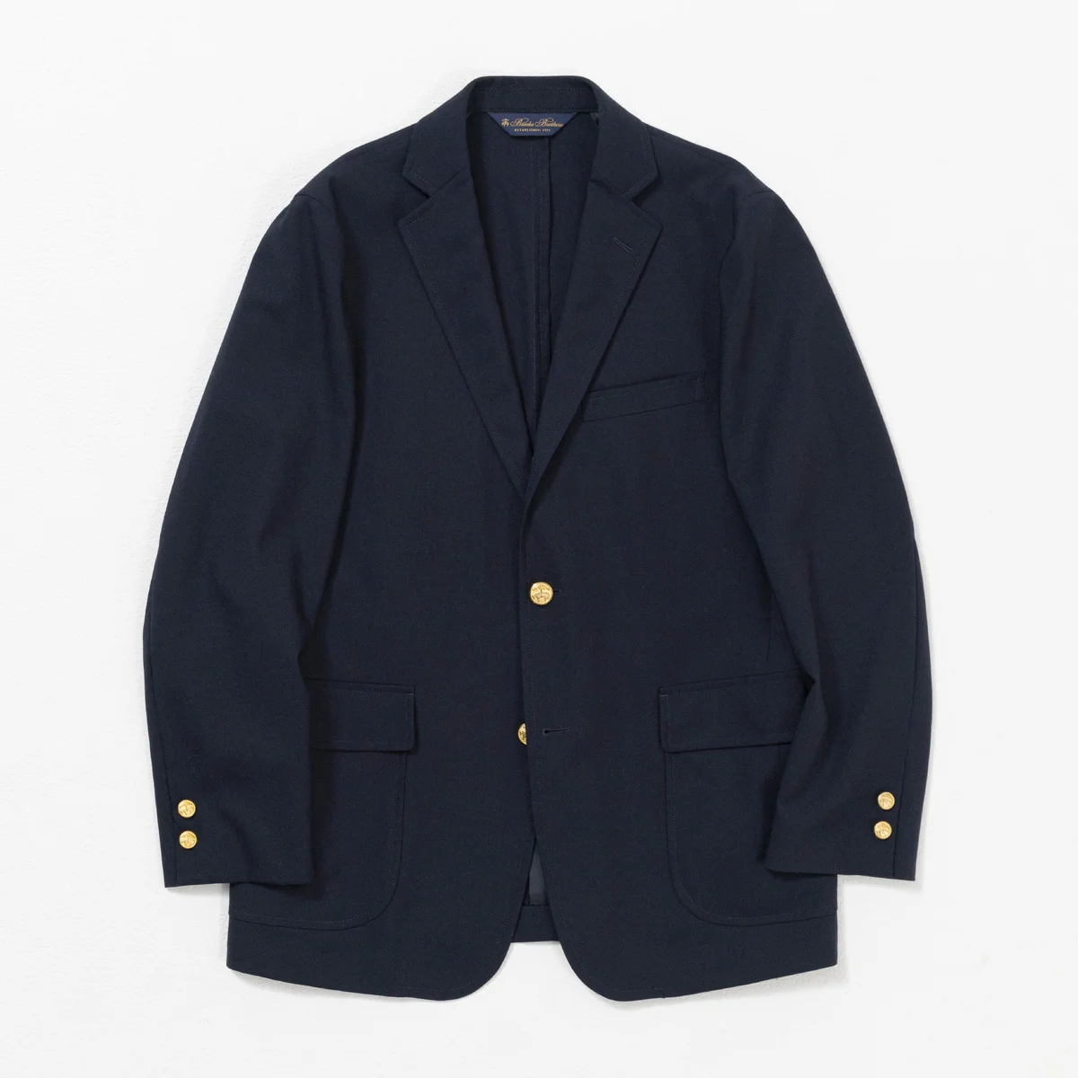 Brooks Brothers｜コンバットウール 段返り3釦ブレザー Madison