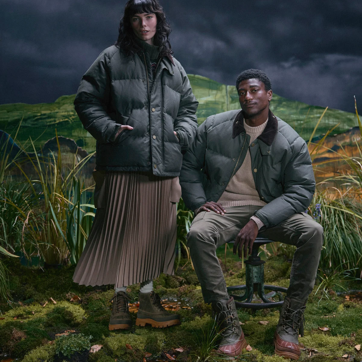 【差がつく大人のバブアー】ソレルと初タッグ。名門同士が組んだ最新ブーツとダウンジャケットに注目