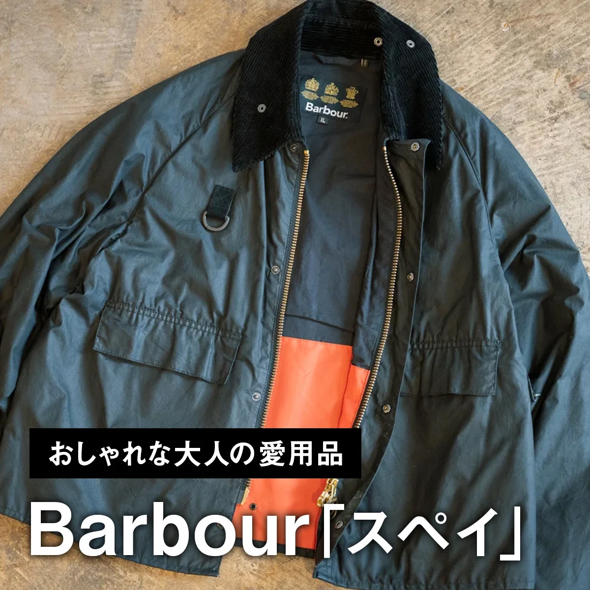 【おしゃれな大人の愛用品】バブアー「スペイ」は、軽さと抜け感が40代にちょうどいい【買ってよかった】