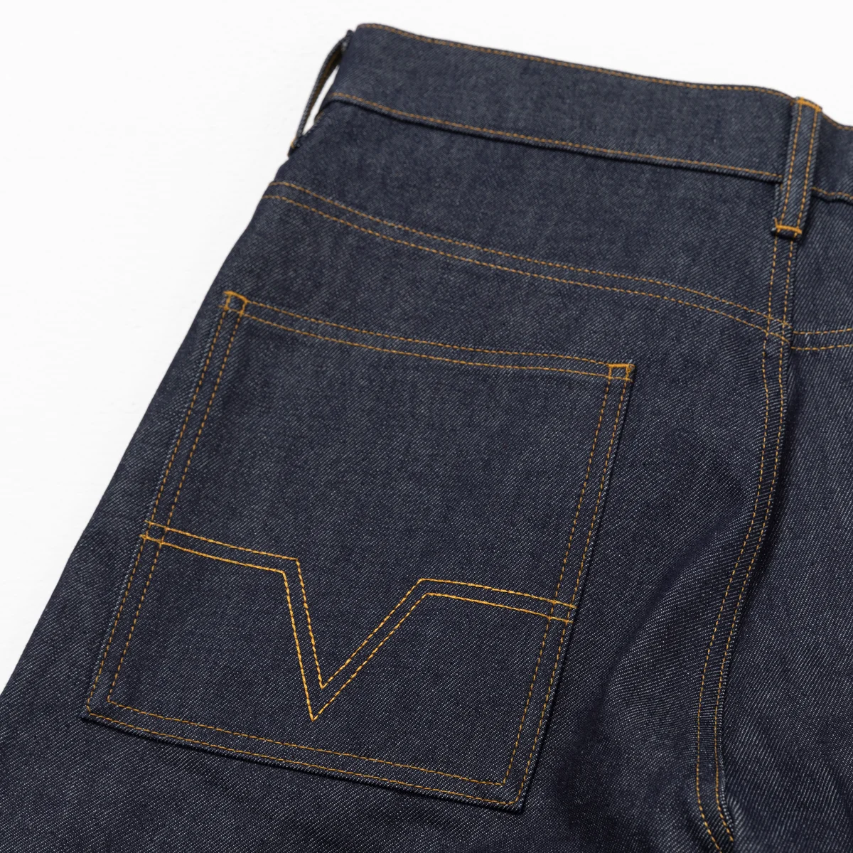 NO MAINTENANCE｜リジットバギーデニムパンツ