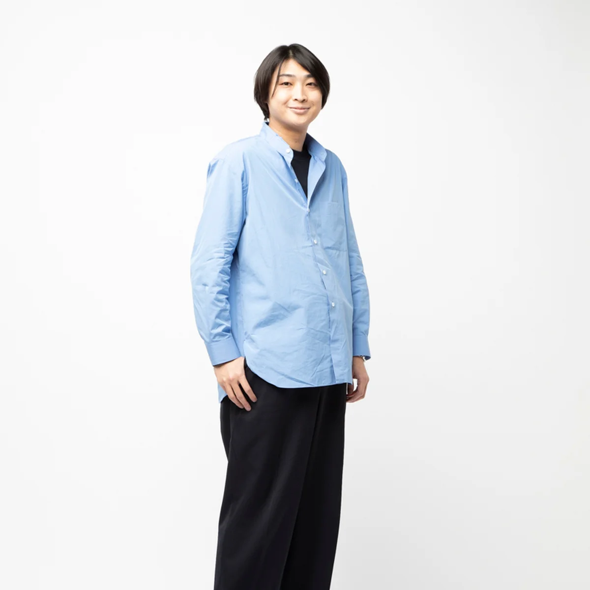 クリスタセヤで彩る爽やかブルーの春色コーディネート