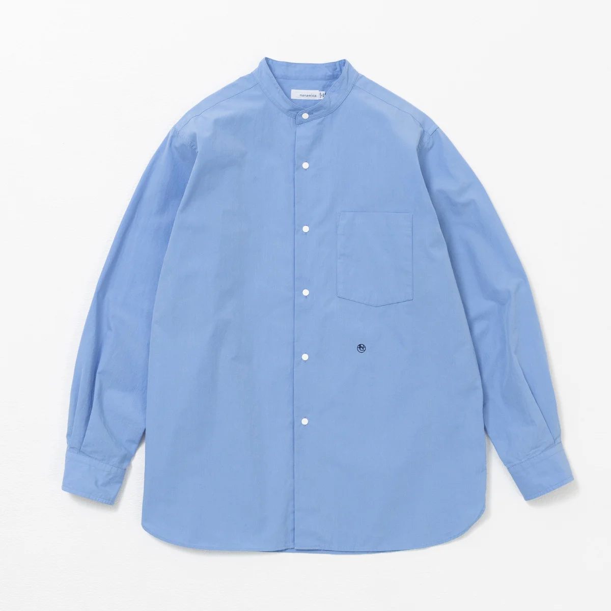 nanamica｜バンドカラーシャツ