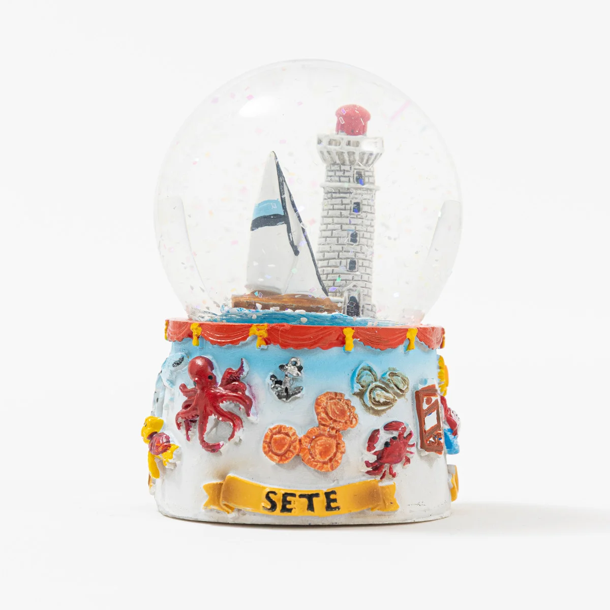 セート土産｜灯台のスノードーム