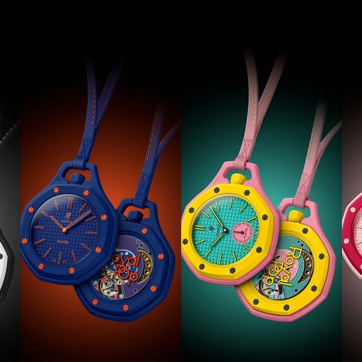 【オーデマ ピゲ×スウォッチ】争奪戦必至の「Royal Pop」全8型。ロイヤルオークのシルエットを引き継いだポケットウォッチ【5月16日発売】