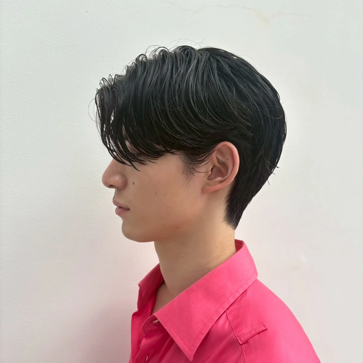 「パーマは控えめに巻くくらいが落ち着く」