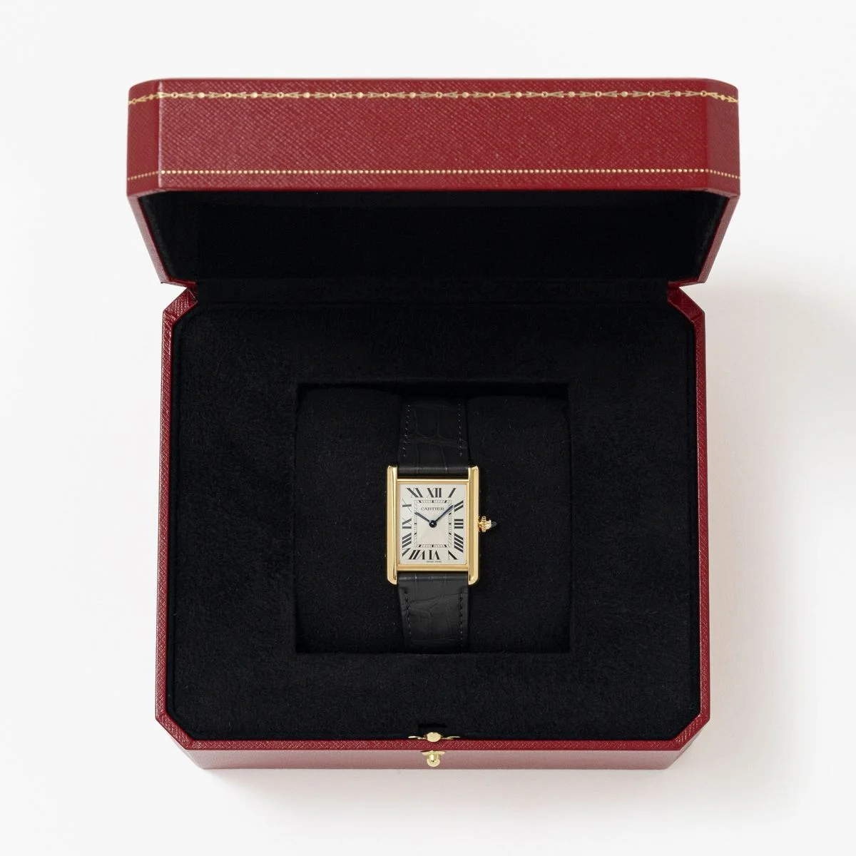 Cartier｜タンク ルイ カルティエ ウォッチ ミディアムモデル