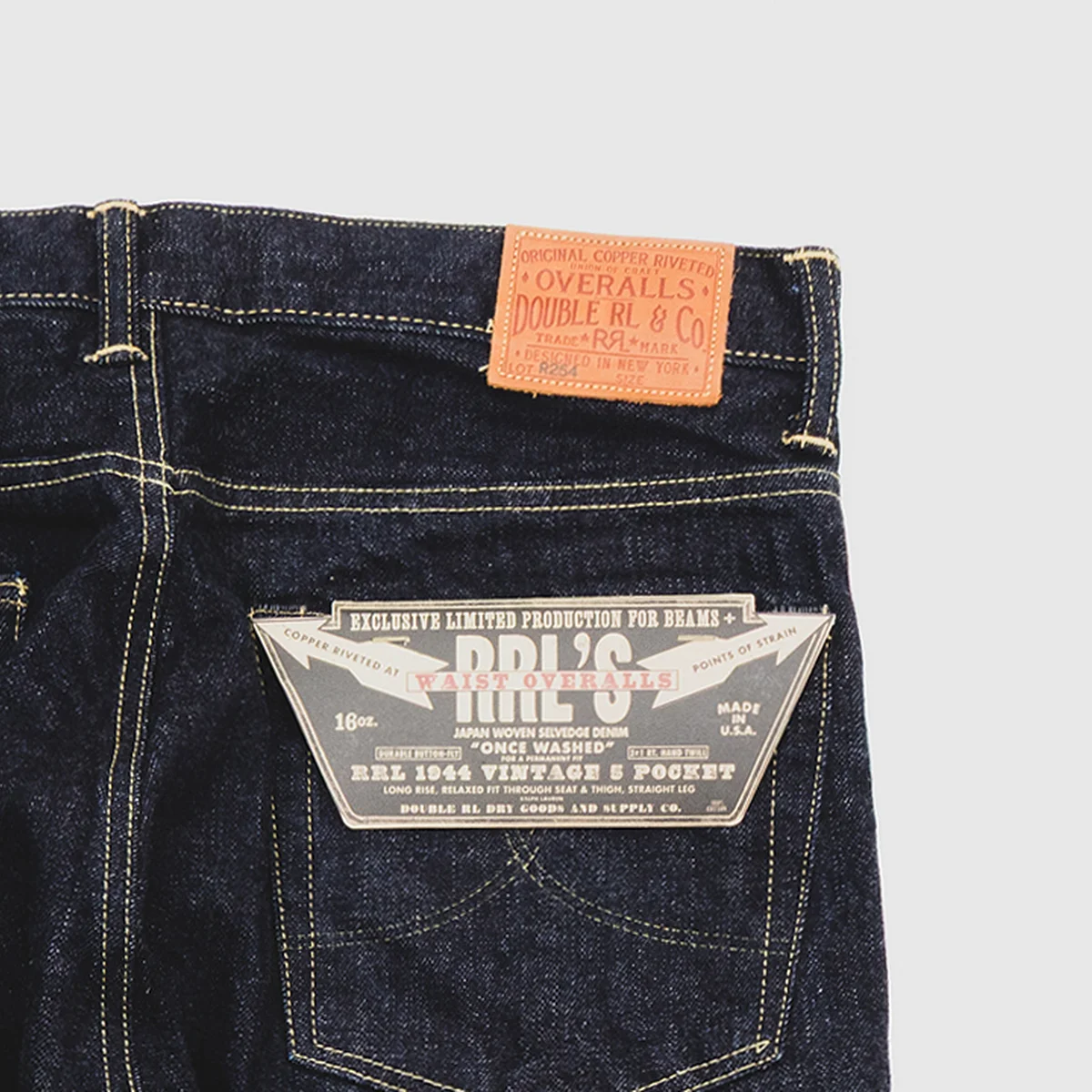 【大人が買うべきデニム】マニア感涙の“1944モデル”がリバイバル。「ダブル アール エル×ビームス プラス」がヴィンテージを超えている！