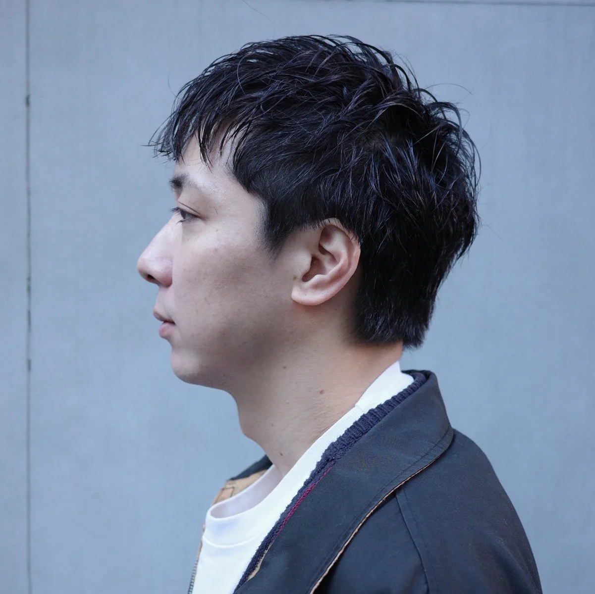 「モヒカンラインに長さを残す」