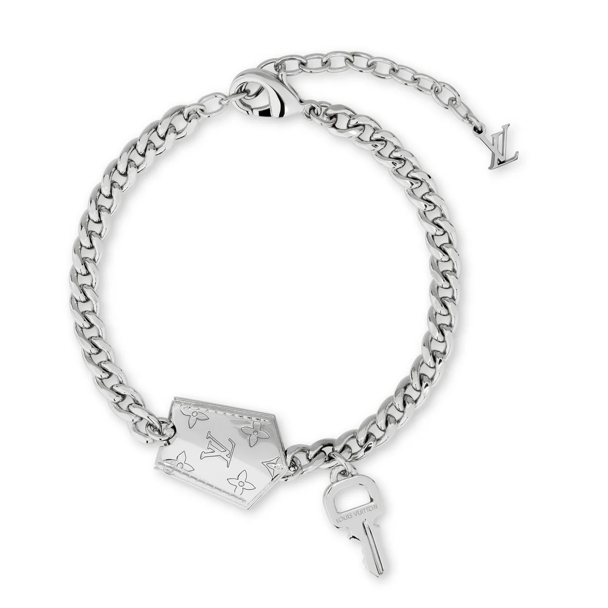 【ルイ・ヴィトン】LV イニシャルとモノグラム・フラワーがアクセント。大人が夏に選ぶべき「シルバーアクセ」6選
