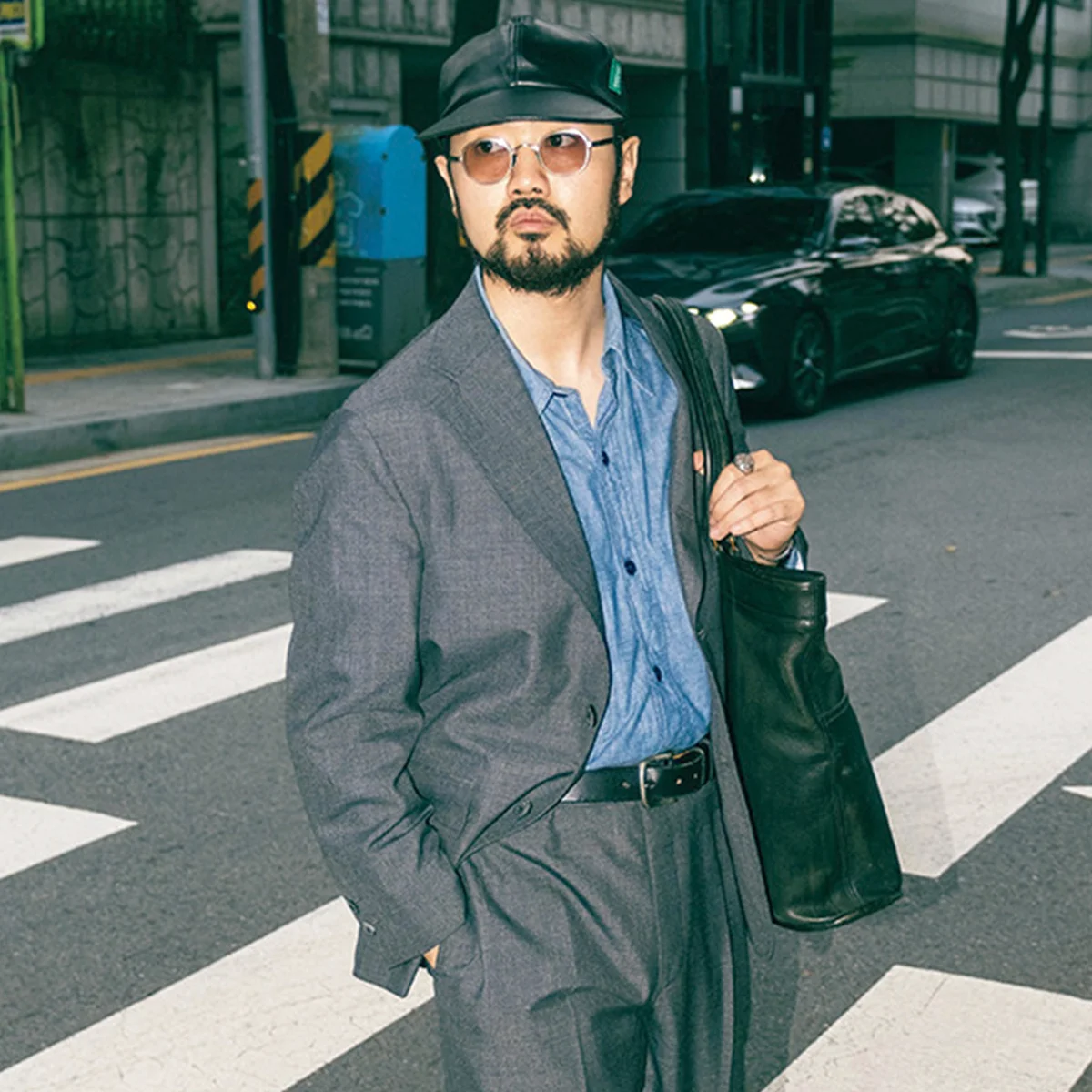 【40歳韓国男子 あなたのソウル見せてください】イ・ハヌルさんは長く着られるクラシカルな服を自分らしいスタイルで