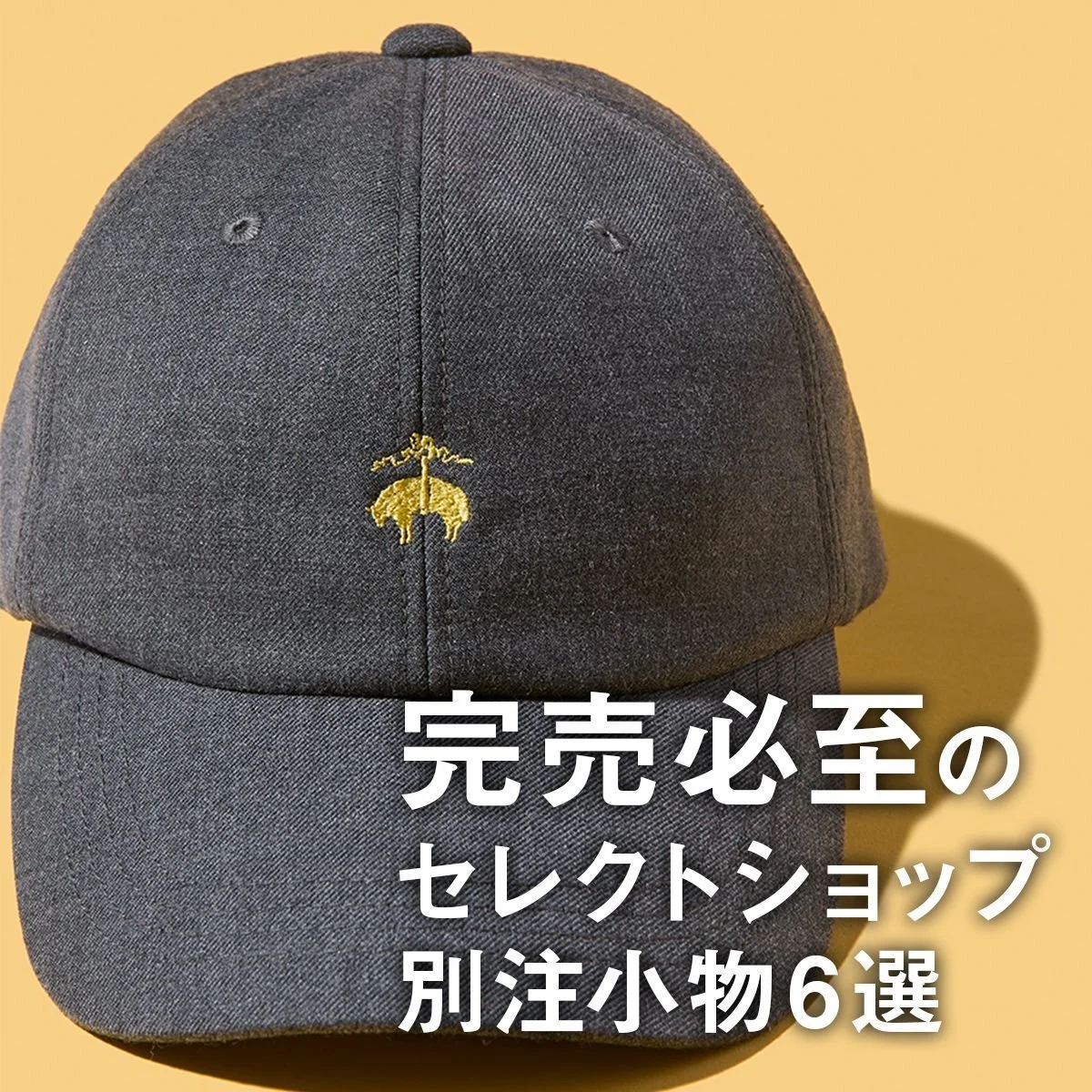 【完売必至のセレクトショップ別注小物6選】ブルックス ブラザーズの上品キャップ、ビルケンシュトックの大人気ローファーサンダルに注目