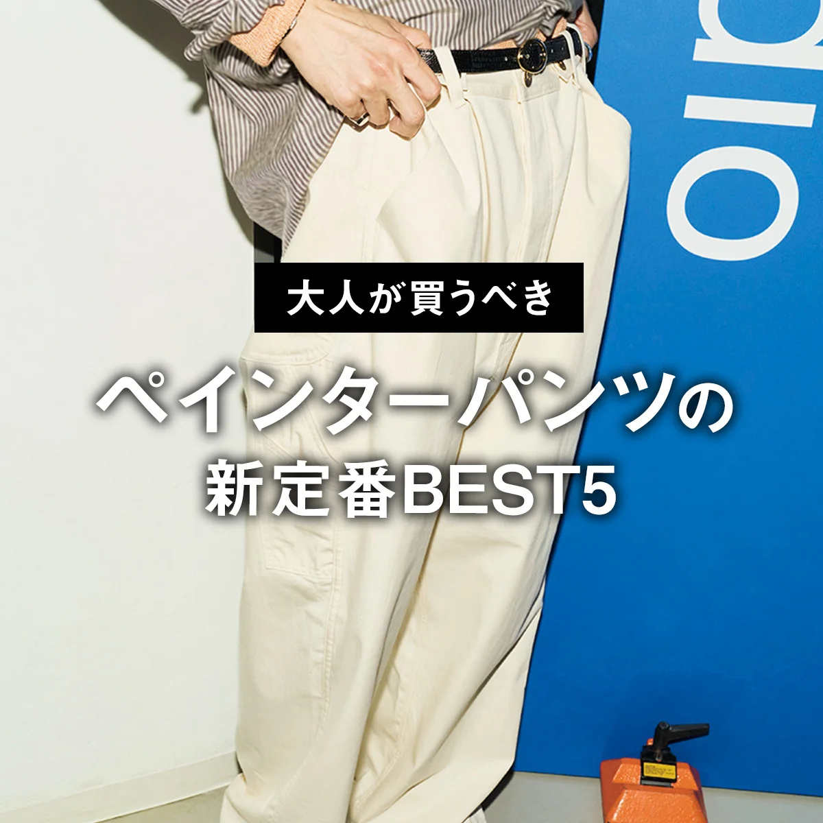 【大人が買うべきペインターパンツの新定番BEST5】1位は汚れを気にせずはきたい「リー×レショップ」【正直レビュー】