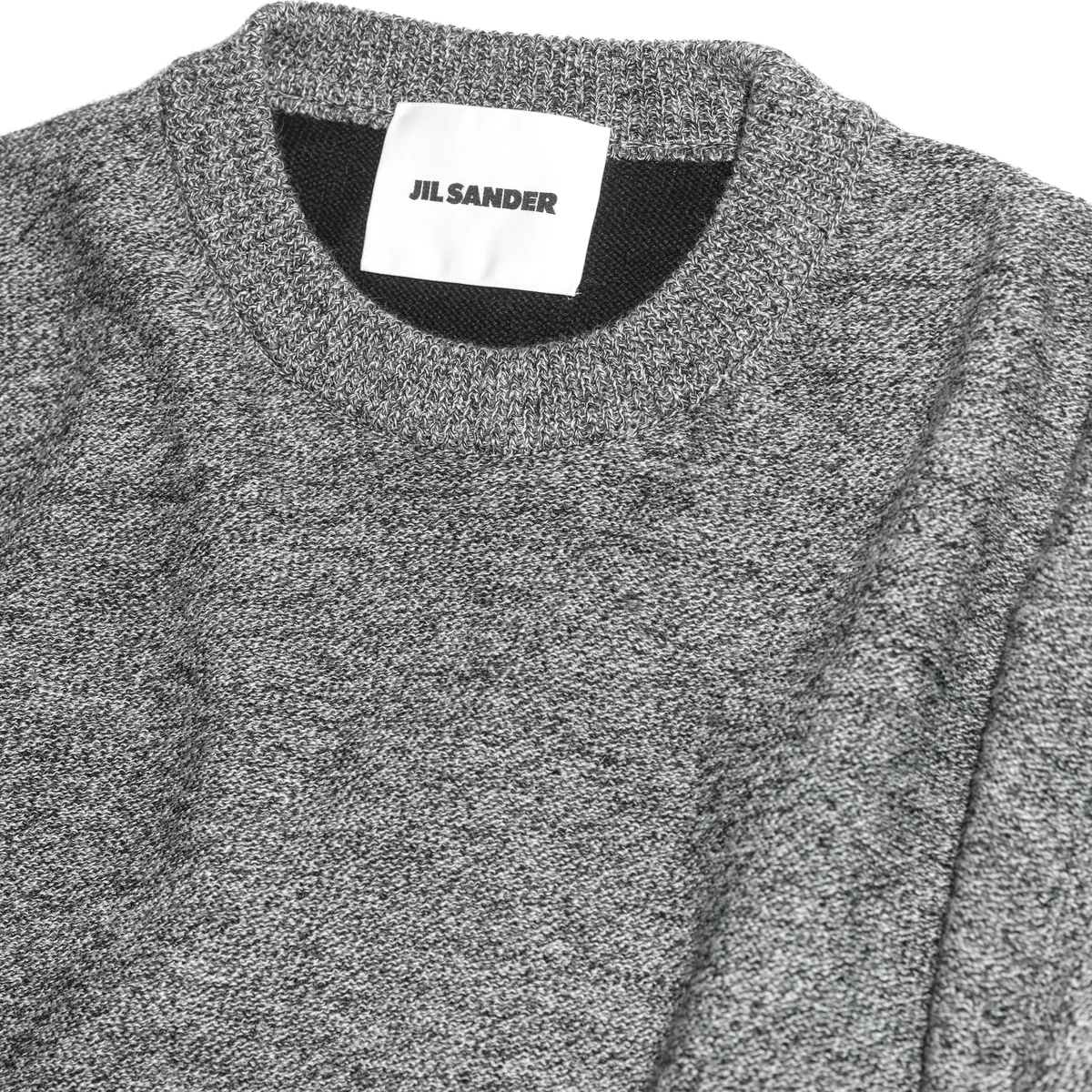 JIL SANDERのグラフィック インターシャ ウールニット