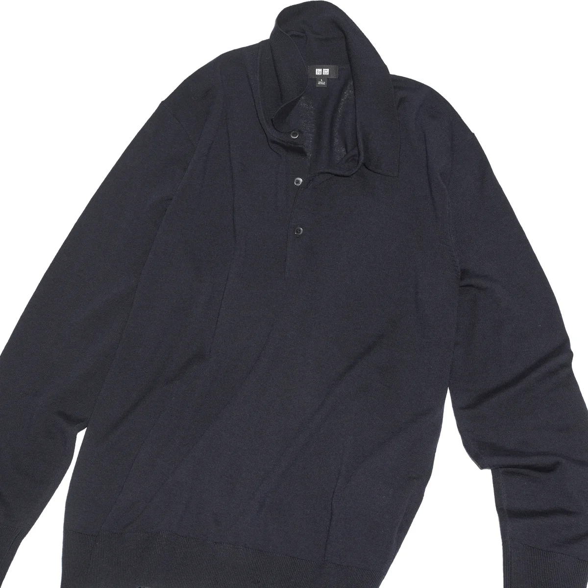 UNIQLOのニットポロシャツ