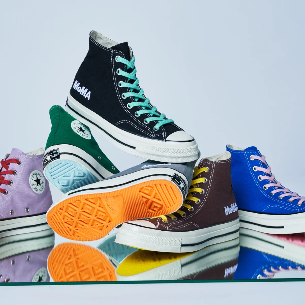 【差がつく大人のコンバース オールスター】「MoMA」初の日本限定コラボ、全6色を3月27日発売