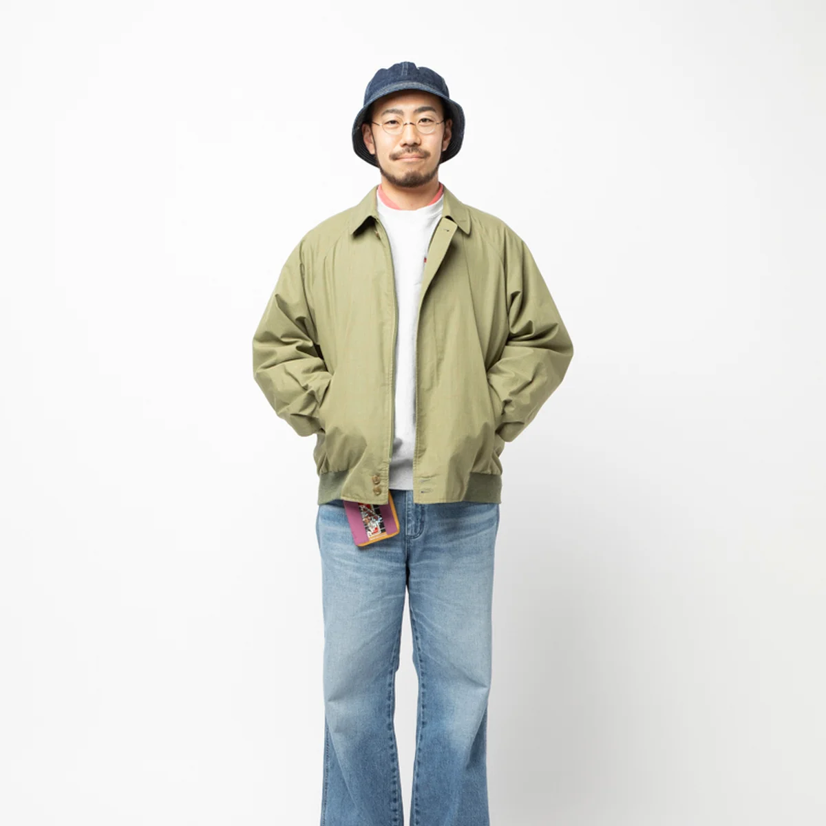 アメカジ×バーバリーで作る洗練ミックススタイル