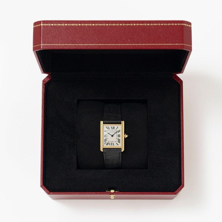 Cartier｜タンク ルイ カルティエ ウォッチ ミディアムモデル