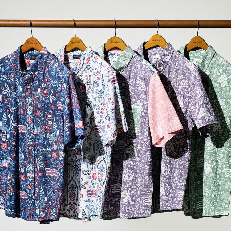 【差がつく大人の夏シャツ】名門同士の最強コラボ、ブルックス ブラザーズ×レインスプーナー第2弾
