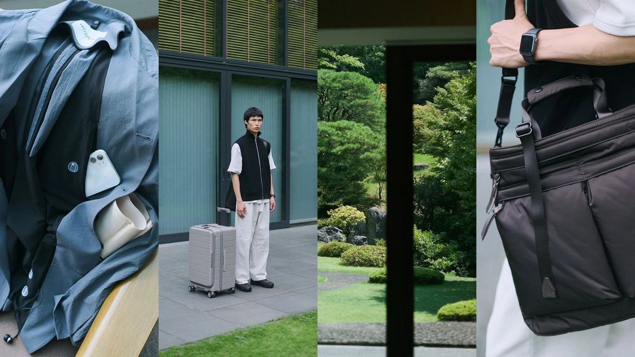 スーツケースも新登場。日常から旅、アウトドアまで「アントラック」の服とバッグの機能性がすごい！【UNTRACK】
