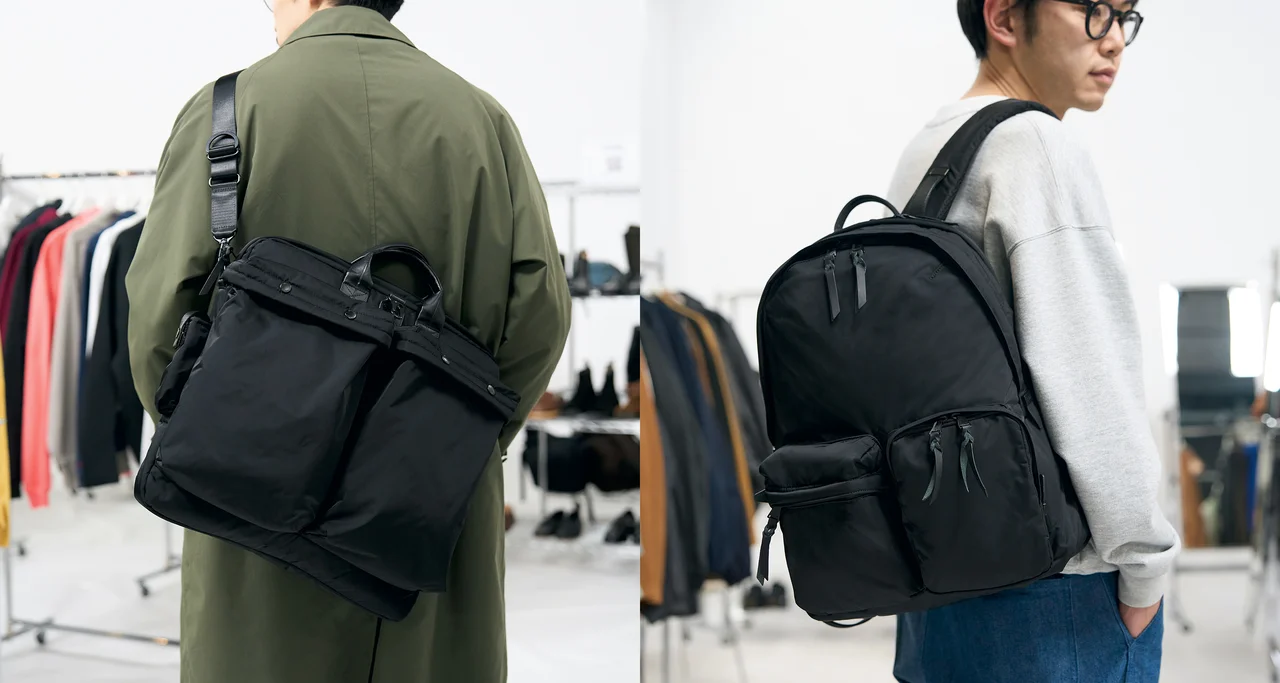 UNTRACKのバッグ、くらべてみました