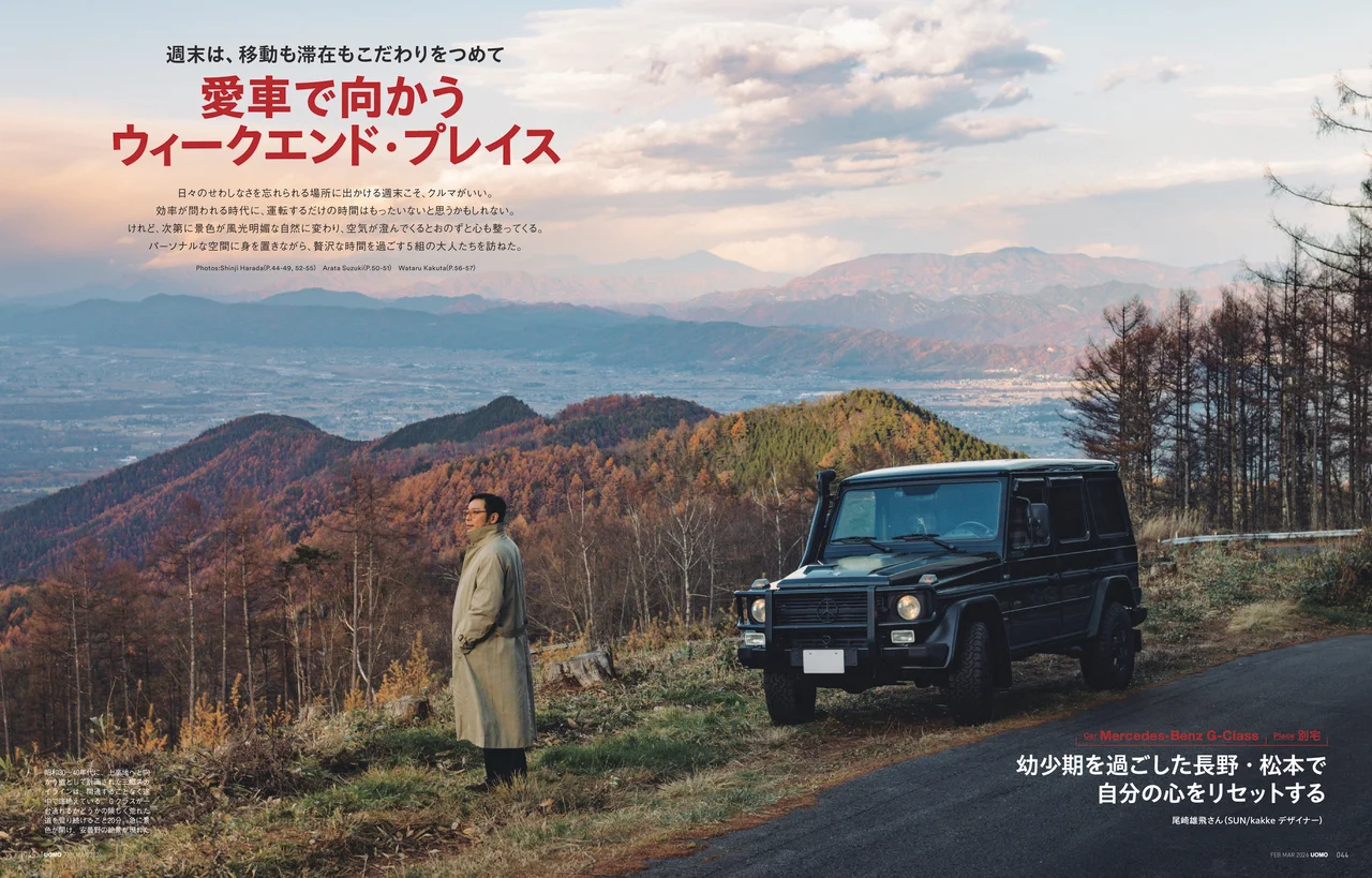 UOMO2026年2・3月合併号の試し読みページ4